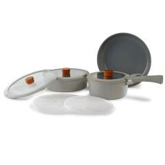 NEOFLAM MİDAS GRİ 9 PARÇA MEDUIM SET