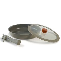 NEOFLAM MİDAS GRİ 9 PARÇA MEDUIM SET