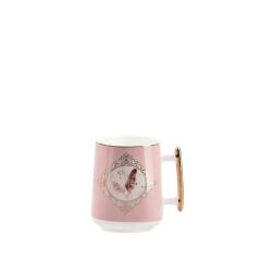 PEMBE TÜY DESEN KUPA
