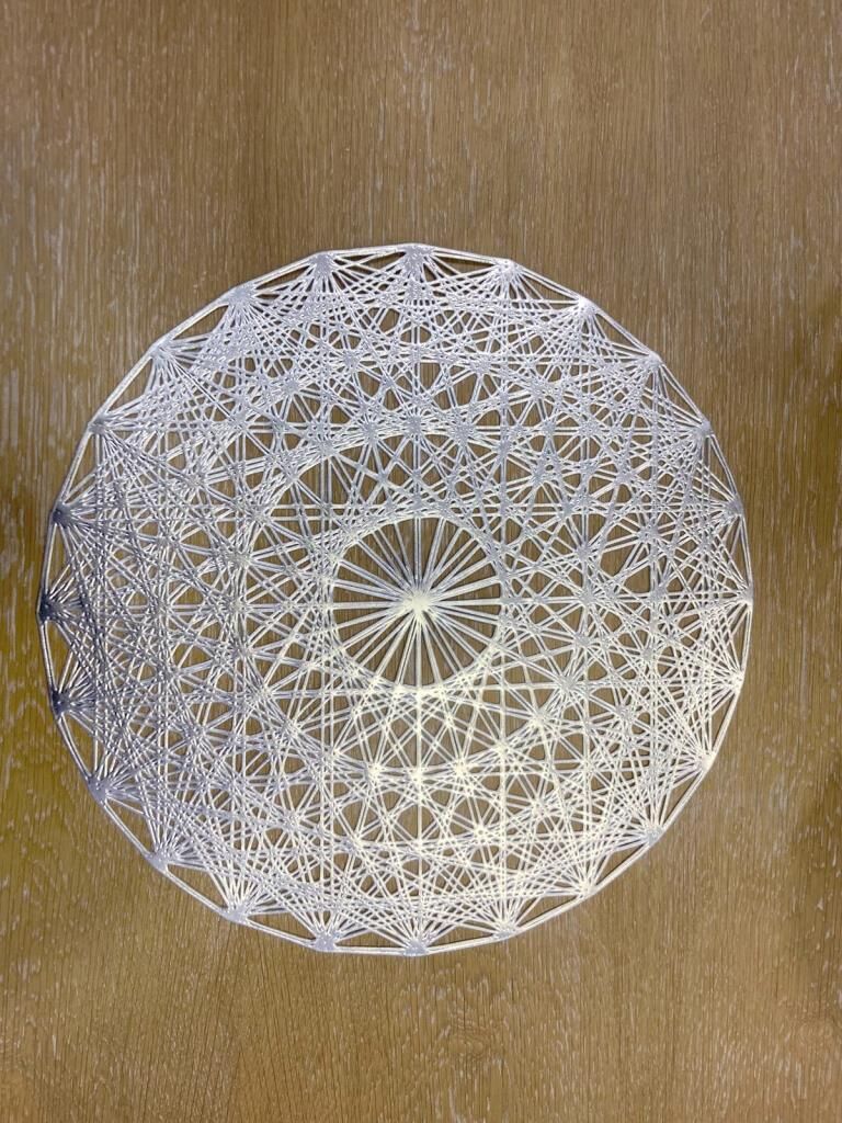 AROW GÜMÜŞ DESENLİ 6'LI AMERİKAN SERVİS