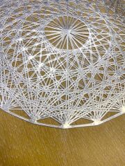 AROW GÜMÜŞ DESENLİ 6'LI AMERİKAN SERVİS