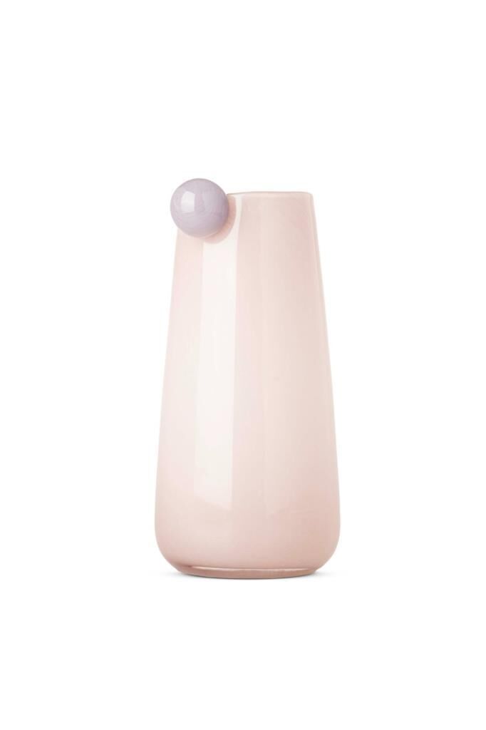 RENKLİ CAM VAZO 11X30CM