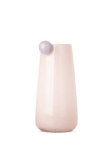 RENKLİ CAM VAZO 11X30CM