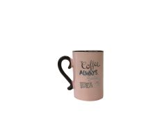 PEMBE SERAMİK KUPA DESEN7