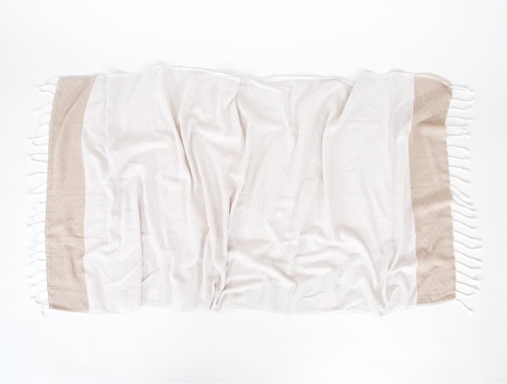 ALAZ KARA TEZGAH PEŞTEMAL BEJ 90x170CM