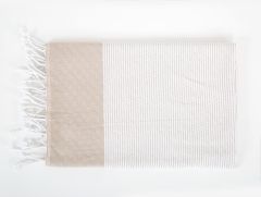 ALAZ KARA TEZGAH PEŞTEMAL BEJ 90x170CM