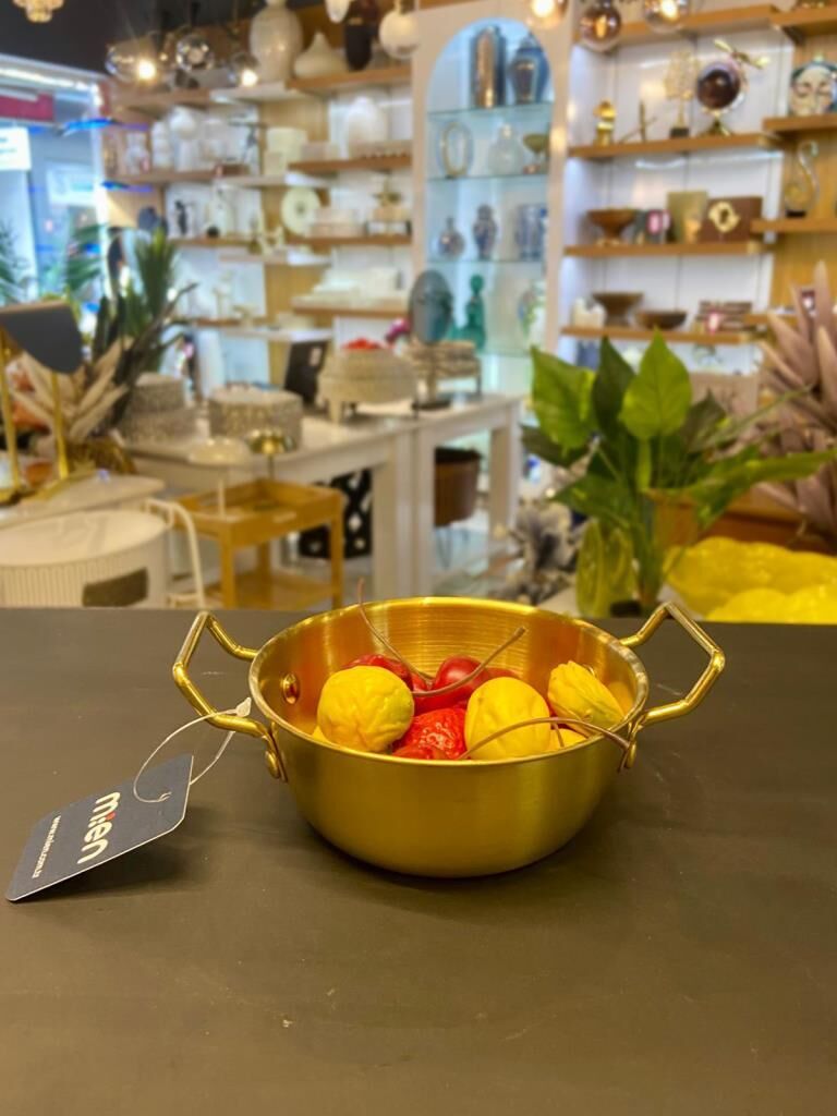 ALTIN ESKİTME KASE 12CM