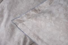 SIERRA SATEN ELEGANCE BASKILI ÇİFT KİŞİLİK NEVRESİM TAKIMI