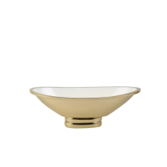 VOLKAN METAL AYAKLI KASE/GONDOL 46X18X12 CM