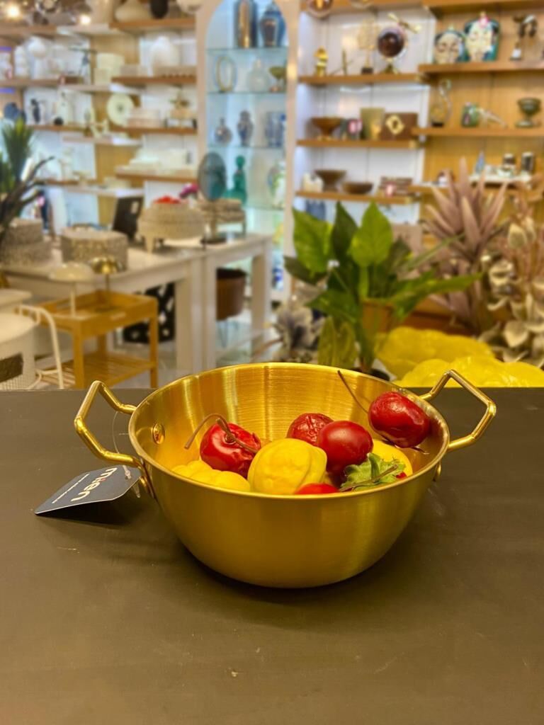 ALTIN ESKİTME KASE 14CM