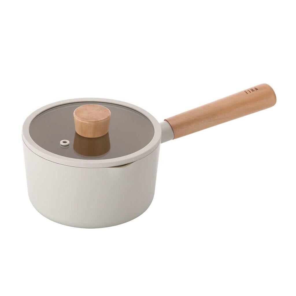 NEOFLAM FİKA ALÜMİNYUM DÖKÜM KAPAKLI SÜT TAVASI GRİ 16CM