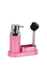 POLEN SIVI SABUNLUK SET PEMBE