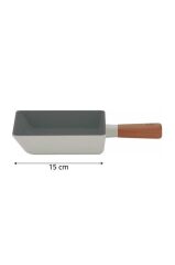 NEOFLAM FİKA ALÜMİNYUM DÖKÜM OMLET TAVA GRİ 15CM