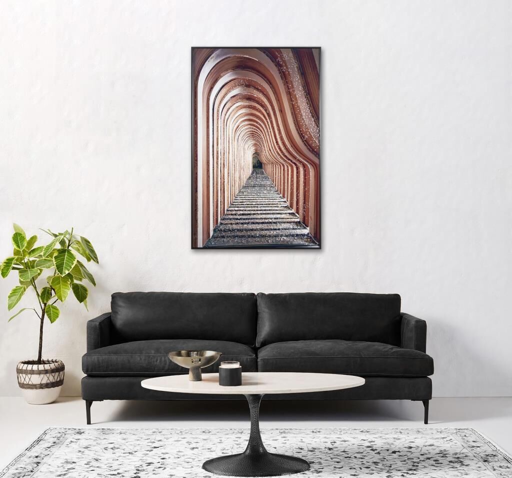 SİYAH AKRİLİK TAŞLI TABLO 70X110CM