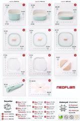 FİKA COMFORT MİNT YEŞİL TENCERE VE TAVA SETİ 10 PARÇA