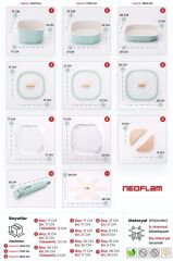 FİKA COMFORT MİNT YEŞİL TENCERE VE TAVA SETİ 10 PARÇA