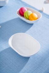 MILANO TEKLİ OVAL TABAK 13CM