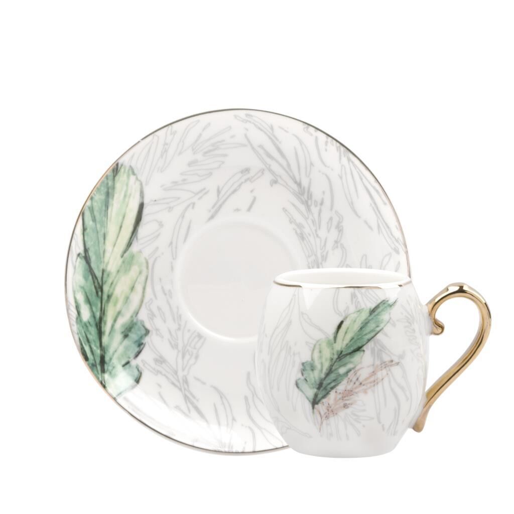 BOTANICO DESEN3 TEK KİŞİLİK TÜRK KAHVESİ FİNCANI