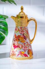 DREAM ALTIN DESEN4 PORSELEN CAMLI TERMOS