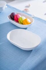 MILANO TEKLİ OVAL TABAK 16CM