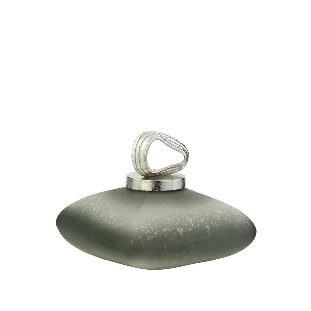 JÜPİTER GÜMÜŞ KULPLU KÜP/DEKOR 22CM