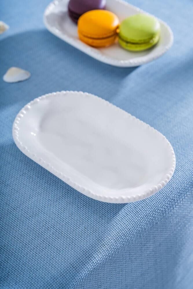 MILANO TEKLİ OVAL TABAK 15CM