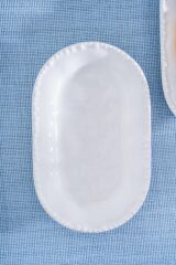 MILANO TEKLİ OVAL TABAK 15CM