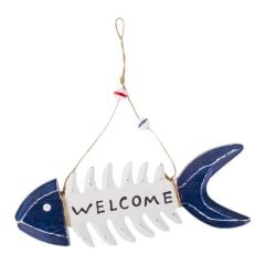 AHŞAP BALIK WELCOME