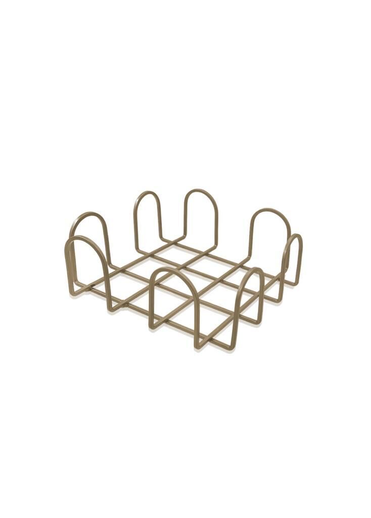 METAL ESKİTME ANTİK EKMEK SEPETİ 21X8CM