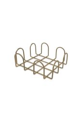 METAL ALTIN EKMEK SEPETİ 21X8CM