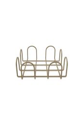 METAL ESKİTME ANTİK EKMEK SEPETİ 21X8CM