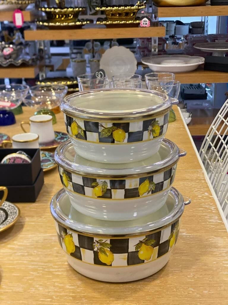 LEMON 3'LÜ SAKLAMA KABI