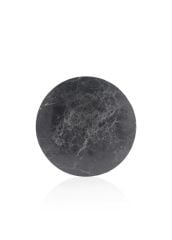 MERMER SİYAH YUVARLAK SERVİS 30CM
