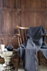 MAIA SİYAH KOLTUK ŞALI 170X230CM