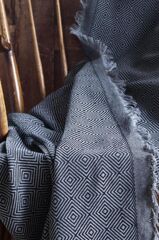 MAIA SİYAH KOLTUK ŞALI 170X230CM