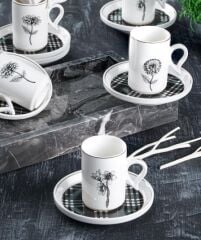 OCTAVIA 6LI TÜRK KAHVESİ FİNCAN TAKIMI