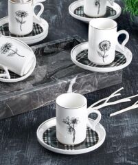 OCTAVIA 6LI TÜRK KAHVESİ FİNCAN TAKIMI