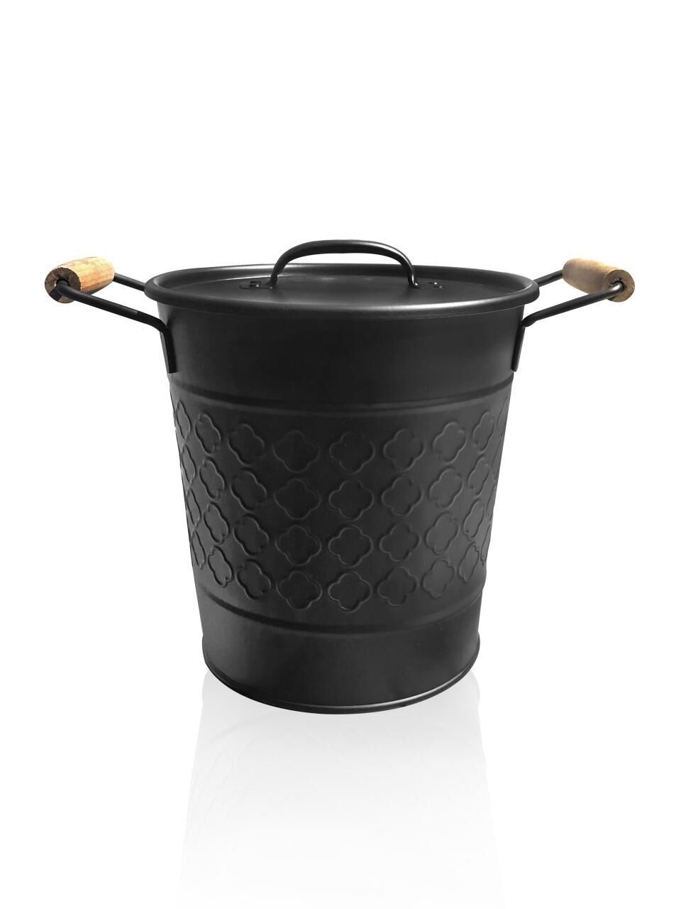 SİYAH BUZ KOVASI 23CM