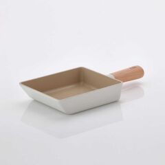 NEOFLAM FİKA ALÜMİNYUM DÖKÜM OMLET TAVA BEJ 15CM