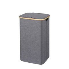 GRİ KATLANIR ÇAMAŞIR SEPETİ 100LİTRE