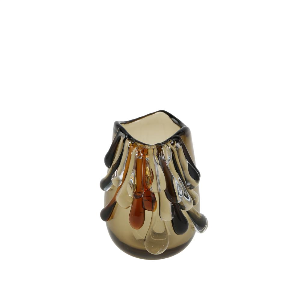 FÜME AMBER AKITMA VAZO 15X16X18CM