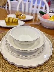 İSTİRİDYE GOLD 6 KİŞİLİK 29 PARÇA YEMEK TAKIMI