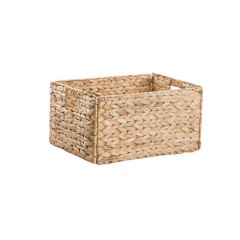 HASIR DİKDÖRTGEN KATLANIR KUTU/SEPET 42CM