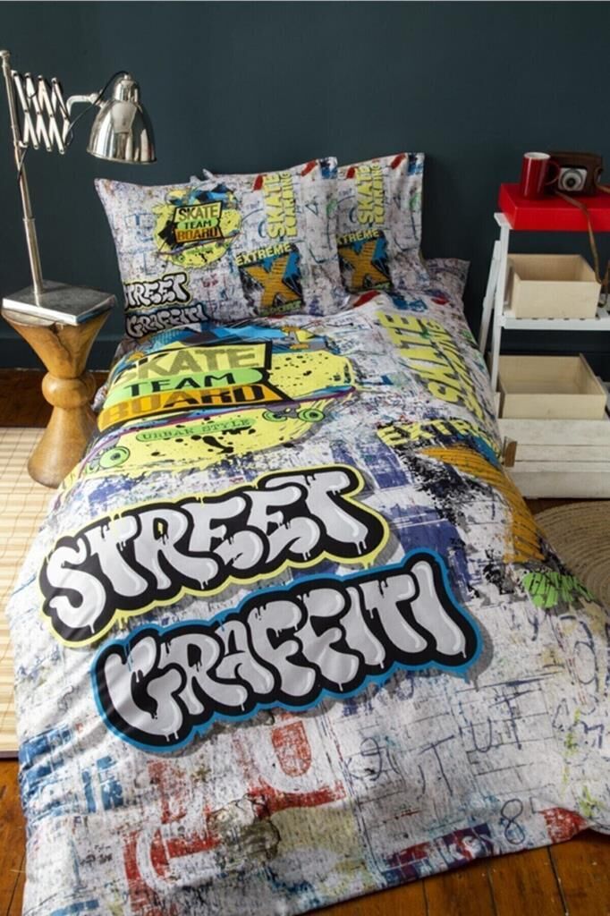 FREEBOY DİJİTAL BASKI RANFORCE TEK KİŞİLİK NEVRESİM TAKIMI