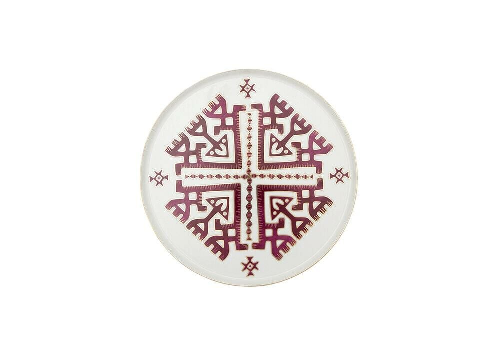 ARABESQUE DESEN6 DÜZ TABAK 18CM