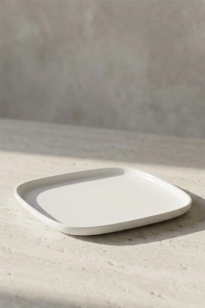PURE ROYAL TEKLİ KARE SERVİS TABAK 26,5CM