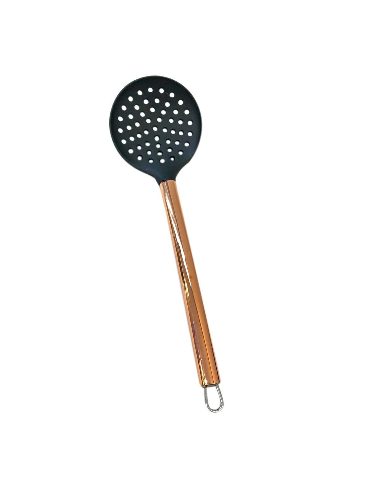 BAKIR SAPLI SİLİKON KEVGİR