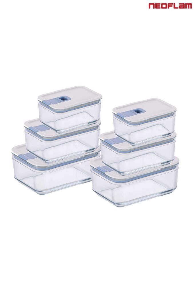 NEOFLAM PERFECT SEAL CAM SAKLAMA SETİ 6 PARÇA