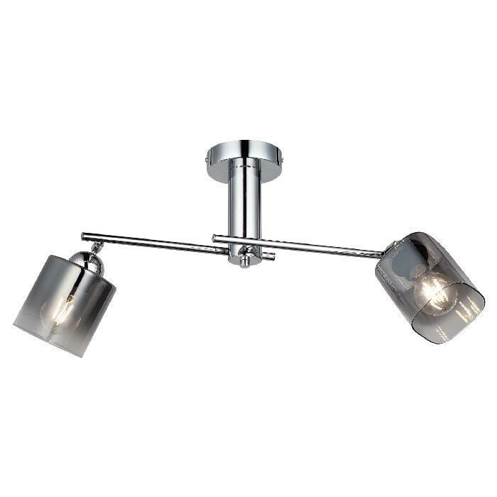 FLAT KROM 2'Lİ PLAFONYER AVİZE