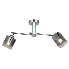 FLAT KROM 2'Lİ PLAFONYER AVİZE